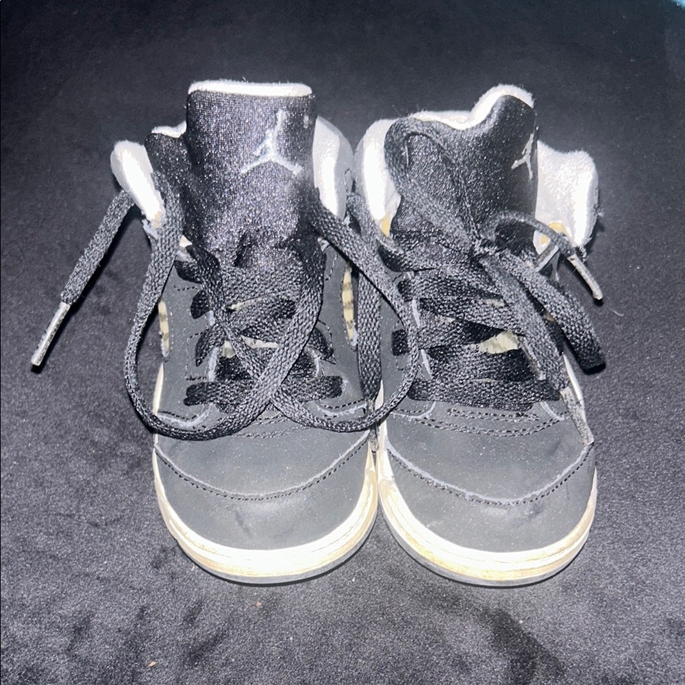 Kids Black Sneakers